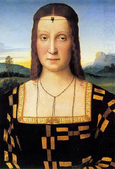 Elisabetta Gonzaga, RAFFAELLO Sanzio